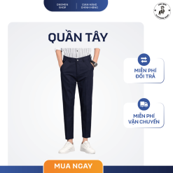 Quần Tây Trơn Form Slimfit Co Giãn - QT073