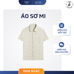 Áo Sơ Mi Tay Ngắn Form Regular OneMen - SM201