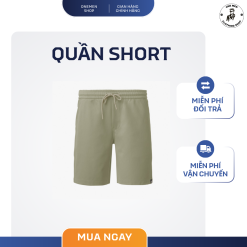 Quần Short Kaki Lưng Thun Form Straight - QS067