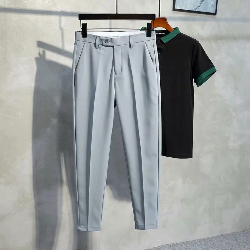 d8411da67b1f9a0141141011f1e8a337 Quần Tây Trơn Form Slimfit Co Giãn - QT073