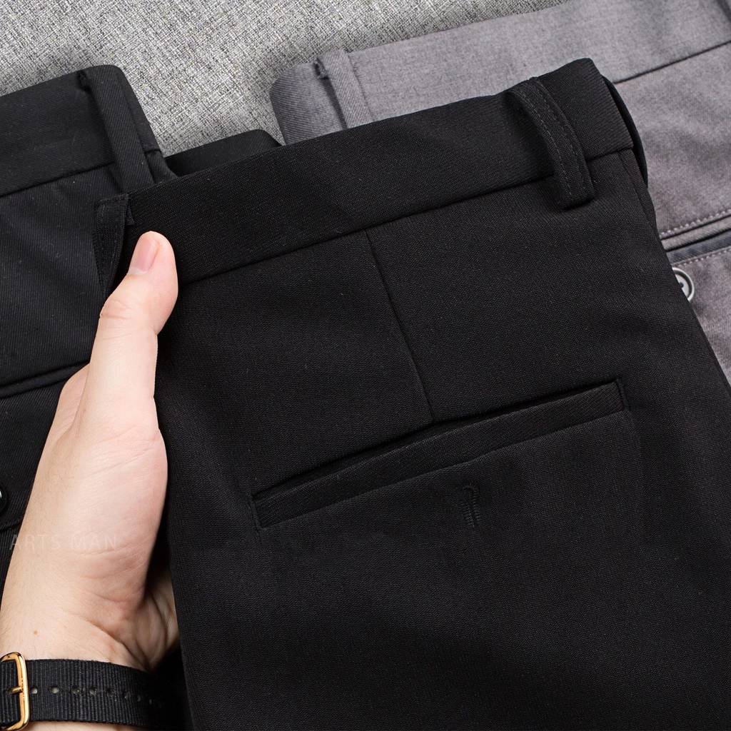 dc9540187e371e9e8b6b7dfc59805db0 Quần Tây Trơn Form Slimfit Co Giãn - QT073