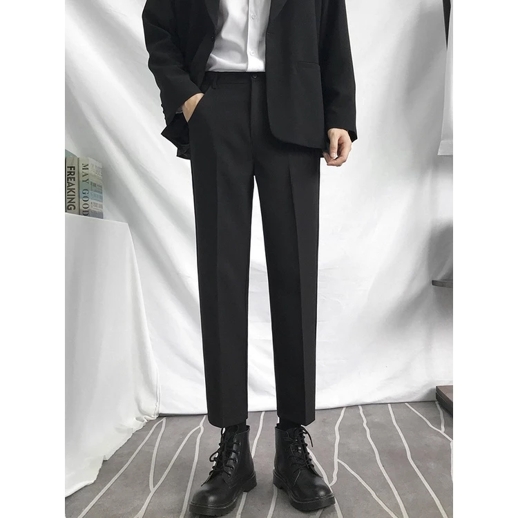 Quần tây ống suông