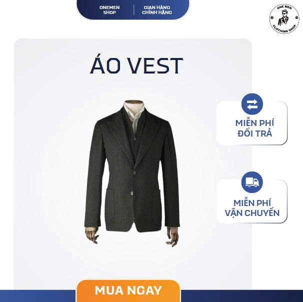 áo vest nam